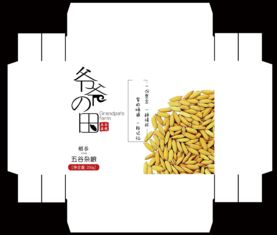 五谷滋养，童趣包装 原创卡通形象赋能杂粮产品设计